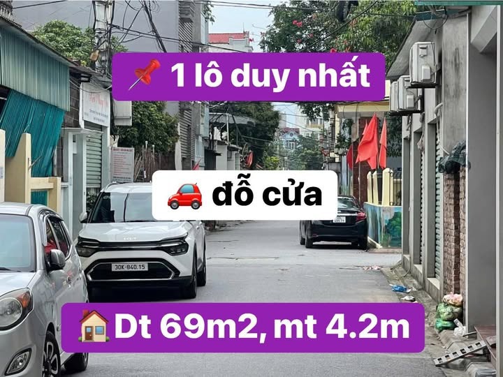 Đất nền Yên Viên giá sốc: 69m², ô tô vào nhà, 8x triệu/m² - Đầu tư sinh lời