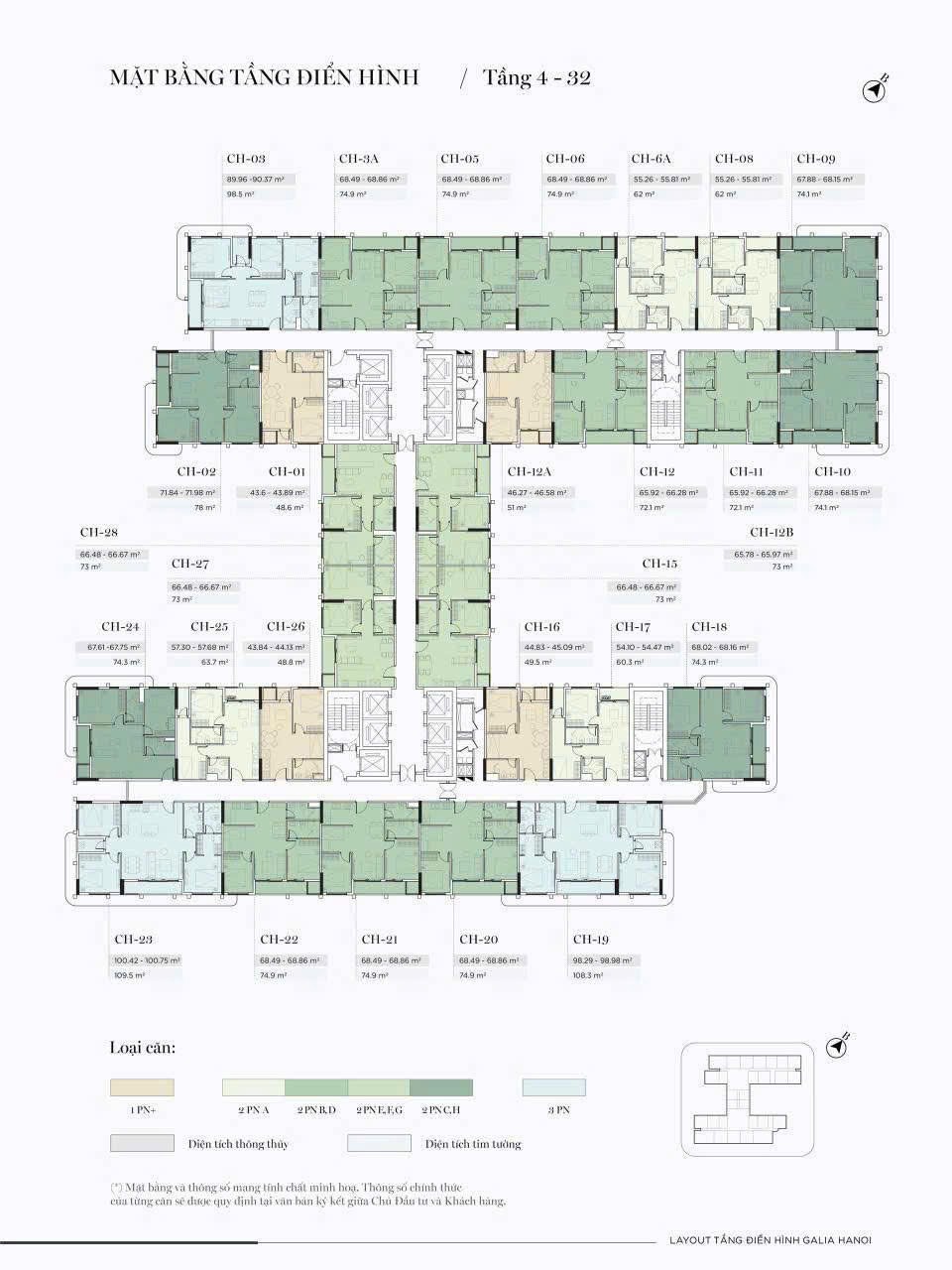 Căn Hộ Studio & 2PN Đẹp Tại Hoàng Mai - Giá Từ 3 tỷ | Galia Residence