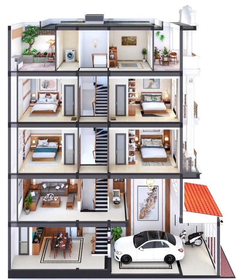 🔥 Giảm 900 Triệu - Nhà 5 Tầng Sát Vạn Phúc City, 58m2, Giá 8.x Tỷ