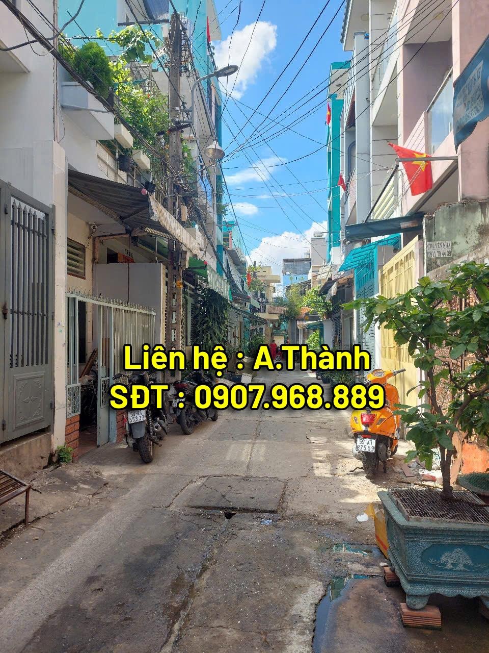 Nhà Cho Thuê Quận 6: 4x10m, 1 Trệt 2 Lầu, Bình Tiên, Giá 10 Triệu