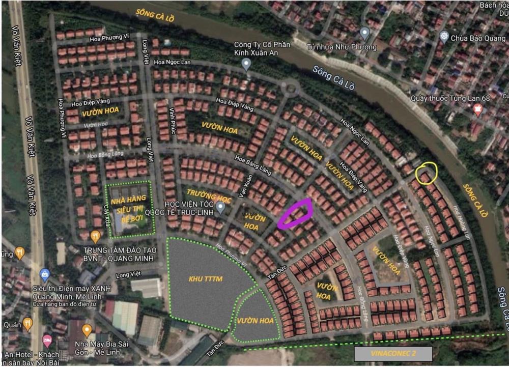 Bán Biệt Thự KĐT Quang Minh Mê Linh: Lô Góc 228m², 3 Tầng, 20.9 Tỷ