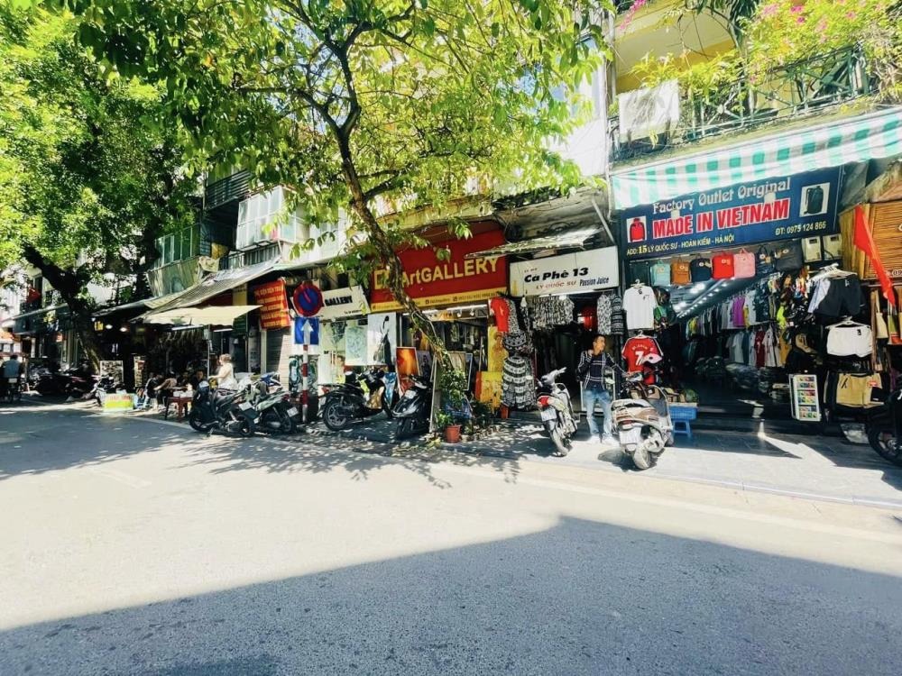 Bán nhà mặt phố Lý Quốc Sư, Hoàn Kiếm: 90m² x 4 tầng, 80 tỷ, KD sầm uất