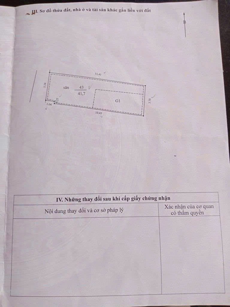 Bán đất tặng nhà cấp 4 Trương Định, Hoàng Mai - 6.85 tỷ - Ngõ rộng, ba gác
