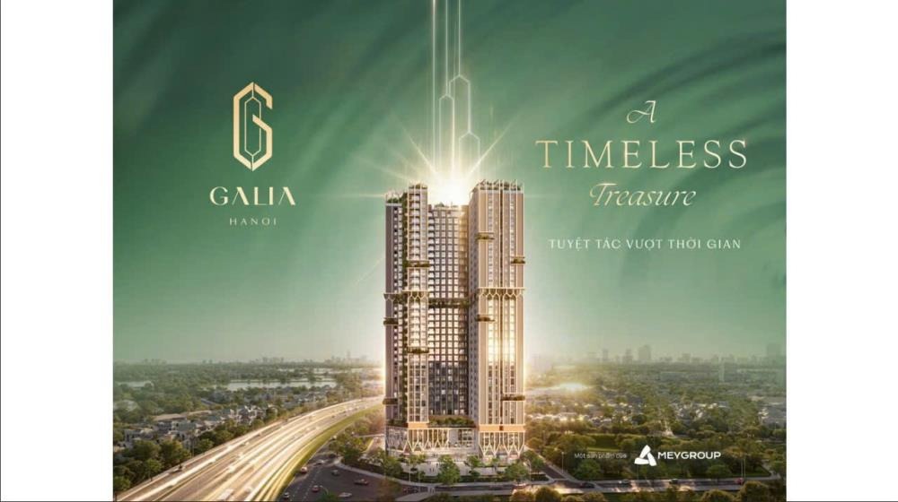 Galia Hanoi: Căn hộ cao cấp view sông Hồng - Giá từ 3x triệu/m²