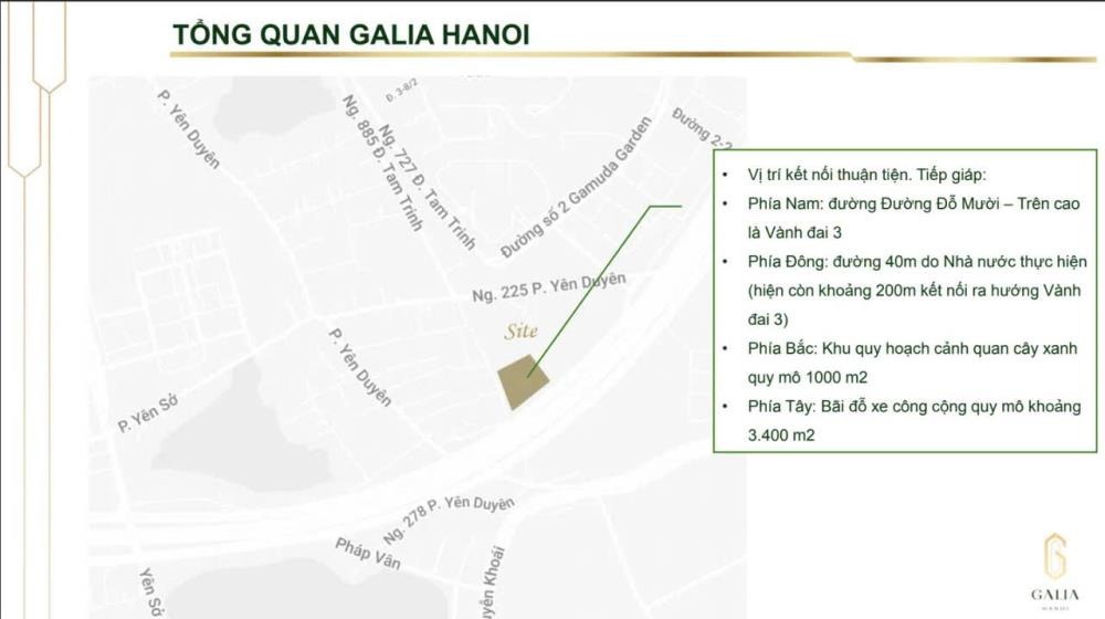 Galia Hanoi: Căn hộ cao cấp view sông Hồng - Giá từ 3x triệu/m²