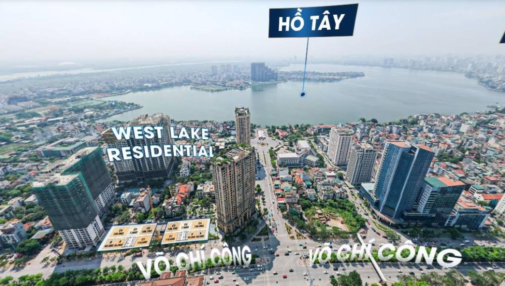 Penthouse Westlake View Hồ Tây: Vị trí Độc Đáo, View 360°