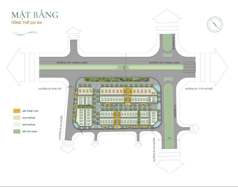 Bán Biệt Thự Tây Hồ - Jade Lake - 6 Phòng Ngủ - 50 Tỷ