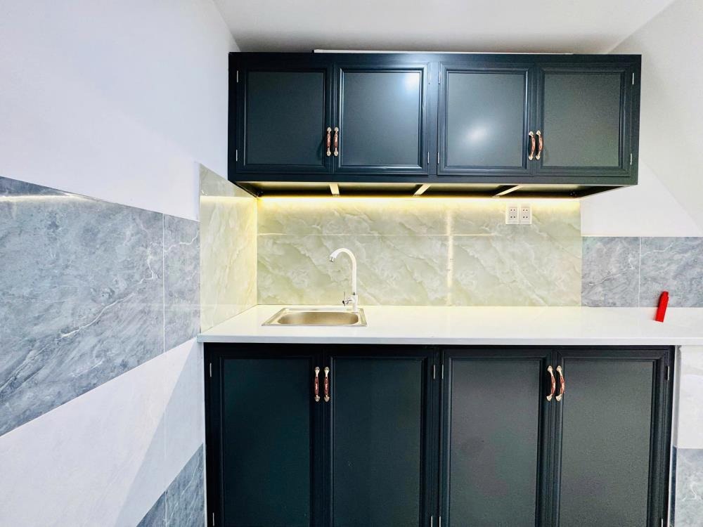 Cần Bán Gấp Nhà Full Nội Thất 1 Trệt 1 Lầu 1 Lửng, Phú Nam, Hocmon - 495tr