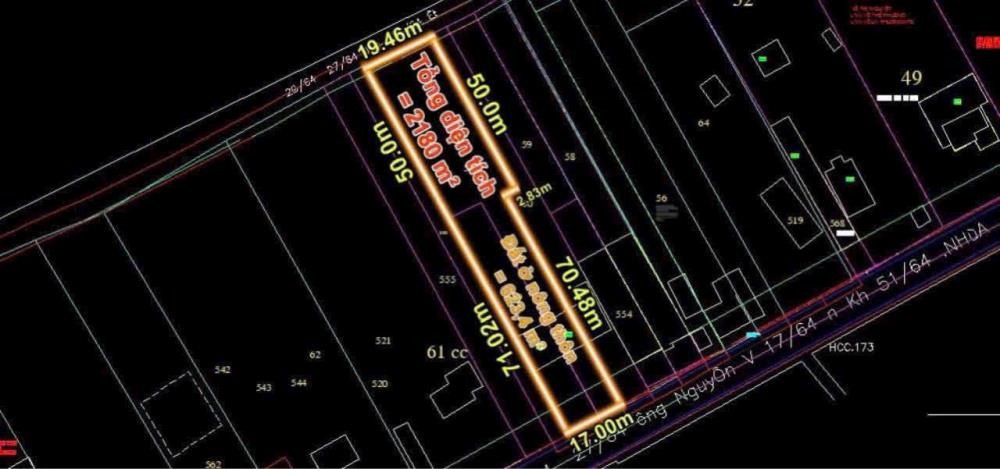 Đất Thổ Cư Vườn Mặt Tiền Nguyễn Văn Khạ, Củ Chi - 17 Tỷ