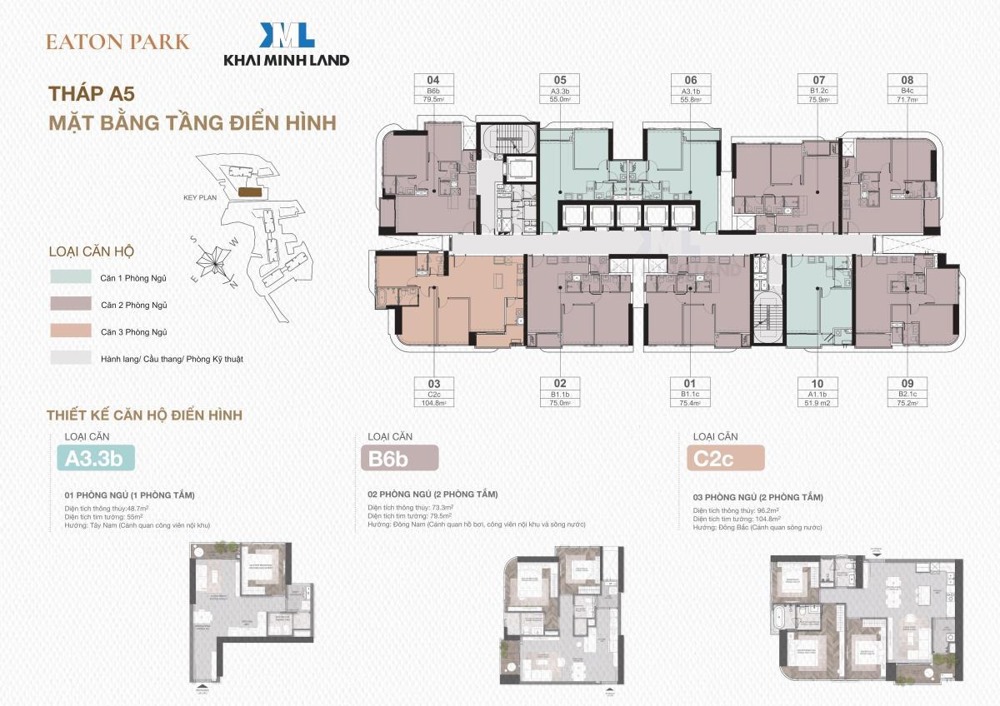 Căn Hộ Eaton Park Gamuda Land: Giá Gốc, Thanh Toán Linh Hoạt Đến 2028