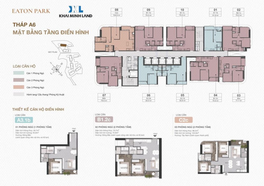 Căn Hộ Eaton Park Gamuda Land: Giá Gốc, Thanh Toán Linh Hoạt Đến 2028