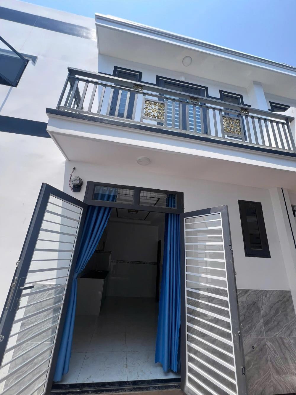 Bán Nhà Hóc Môn Mới Xây, Gần KCN Đông Dân, Giá 455tr
