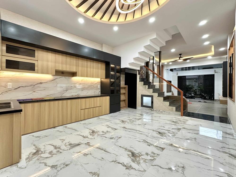 Nhà đẹp 4 tầng Bình Thạnh - 75m2, đường 12m, khu phân lô cao cấp