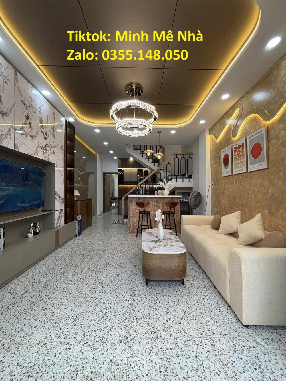 Bán nhà Quận 3, 4x14, 7.45 tỷ - Vị trí đẹp, full nội thất