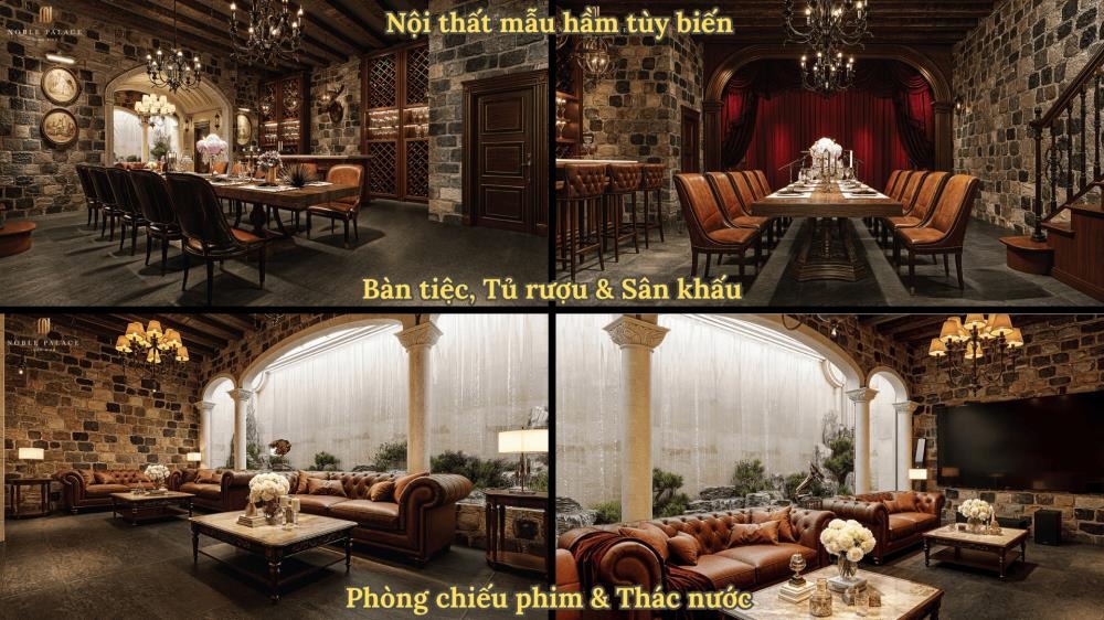 Biệt Thự Song Lập Noble Palace Long Biên: Giá Từ 52.7 Tỷ, PKĐ Ưu Đãi, Có Hầm & Bể Bơi