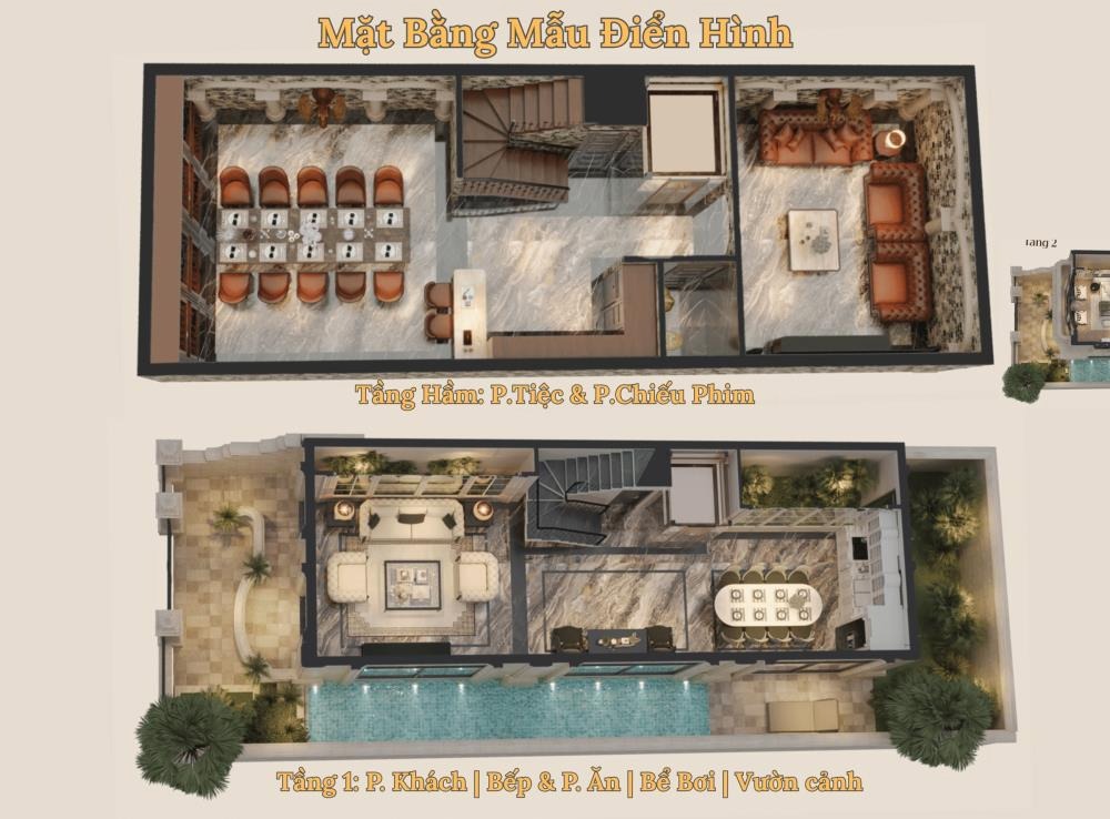 Biệt Thự Song Lập Noble Palace Long Biên: Giá Từ 52.7 Tỷ, PKĐ Ưu Đãi, Có Hầm & Bể Bơi