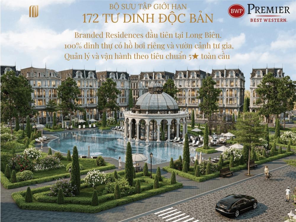 Biệt Thự Song Lập Noble Palace Long Biên: Giá Từ 52.7 Tỷ, PKĐ Ưu Đãi, Có Hầm & Bể Bơi