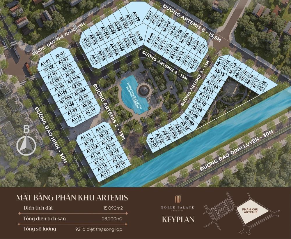 Biệt Thự Noble Palace Long Biên: Vị Trí Đắc Địa, Thiết Kế Châu Âu, Ưu Đãi Cực Lớn
