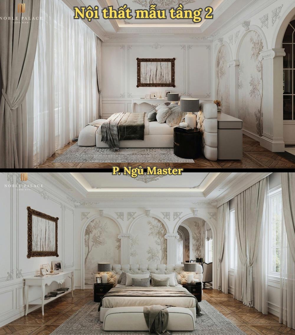 Biệt Thự Noble Palace Long Biên: Vị Trí Đắc Địa, Thiết Kế Châu Âu, Ưu Đãi Cực Lớn