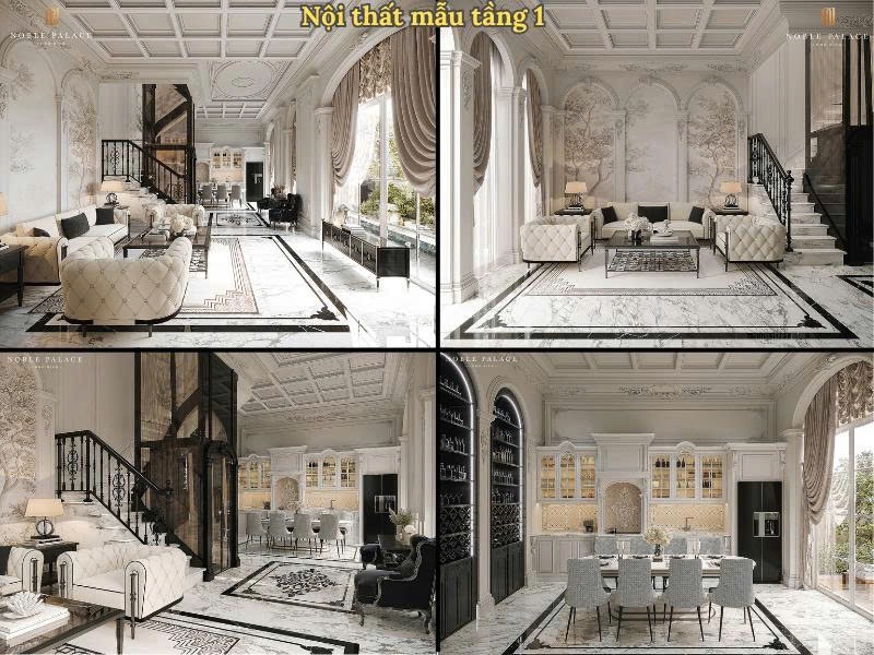 Biệt Thự Noble Palace Long Biên: Vị Trí Đắc Địa, Thiết Kế Châu Âu, Ưu Đãi Cực Lớn