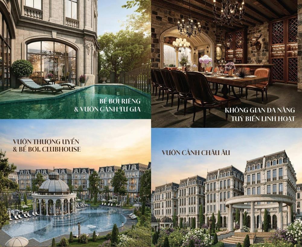 Biệt Thự Noble Palace Long Biên: Vị Trí Đắc Địa, Thiết Kế Châu Âu, Ưu Đãi Cực Lớn