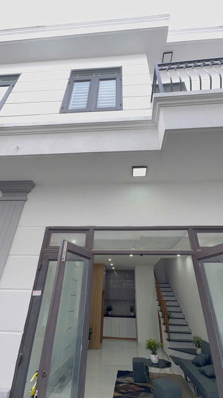Nhà Đẹp Hóc Môn Giá 665tr - Sổ Hồng Riêng, 1 Trệt 1 Lầu