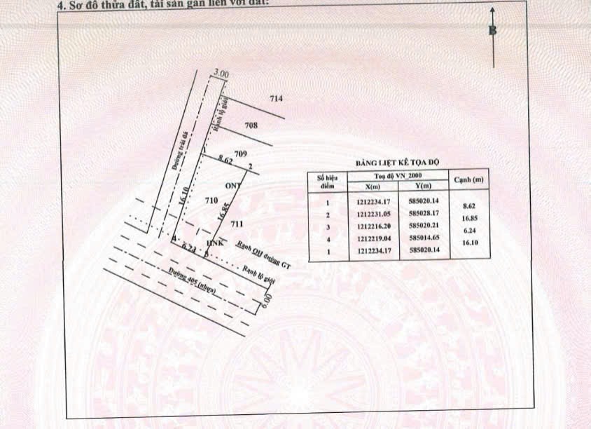Đất Thổ Cư Góc 2 Mặt Tiền Củ Chi - 2.7 Tỷ