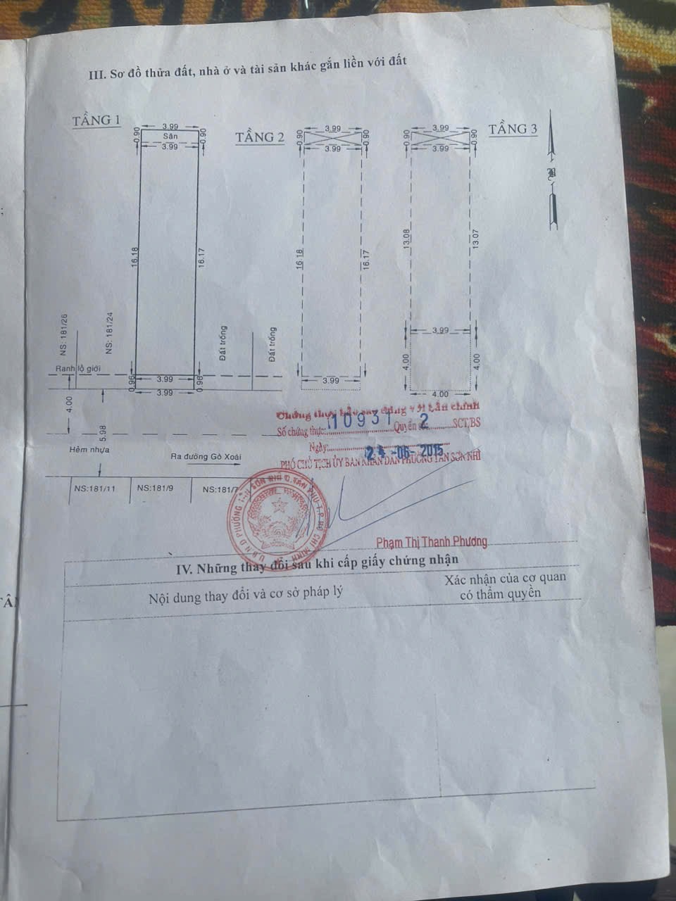 Bán nhà Bình Tân giá rẻ: 3 tầng, hẻm xe hơi 6m, 6 phòng ngủ - 6.6 tỷ