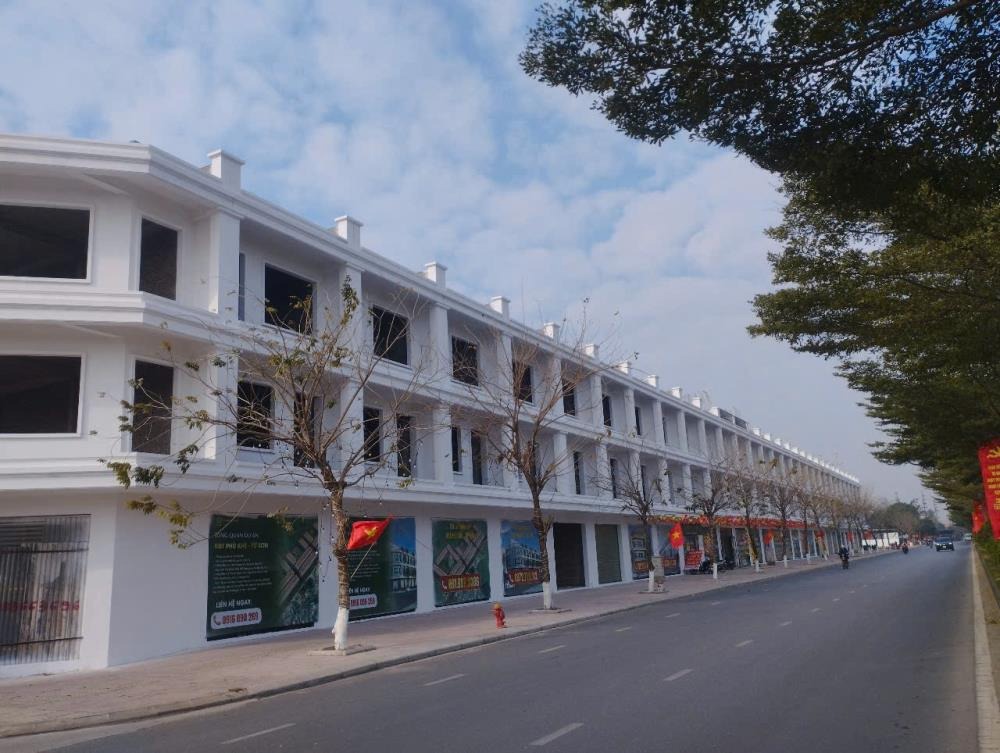 Nhà phố mặt đường đôi 40m, sát Vinhome Liên Hà, Từ Sơn, Bắc Ninh