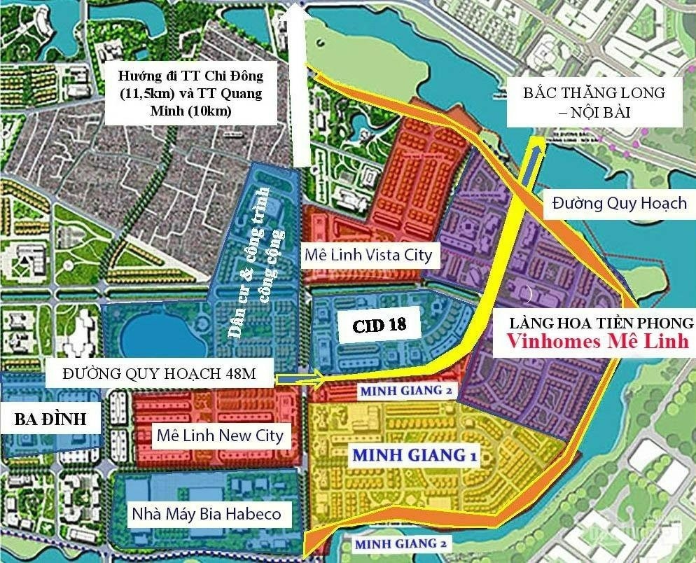 Bán Căn Đơn Lập Dự Án Minh Giang Đầm Và - Mê Linh - Giá Tốt