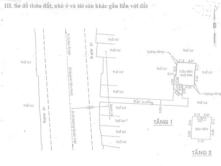 Bán nhà Quận 7 - 70.56m2 - 5 Tỷ 4 - Pháp Lý Sổ Đỏ Chính Chủ