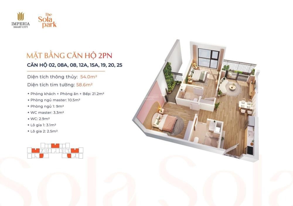 Chính Chủ Bán Cặp Chung Cư VinHomes Smart City: 3PN & 2PN, View Đẹp, Lợi Nhuận Cao