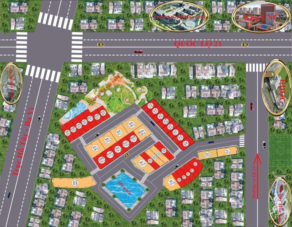 Đất Hòa Lạc: Đầu tư tiềm năng, tăng giá vượt trội, sát Đại học Quốc Gia