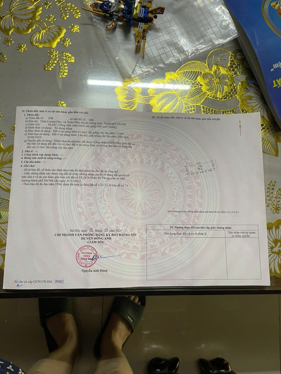 Bán Đất Lương Quy - Xuân Nộn, 56.4m², Ô Tô Vào Cửa, Giá 3.85 tỷ