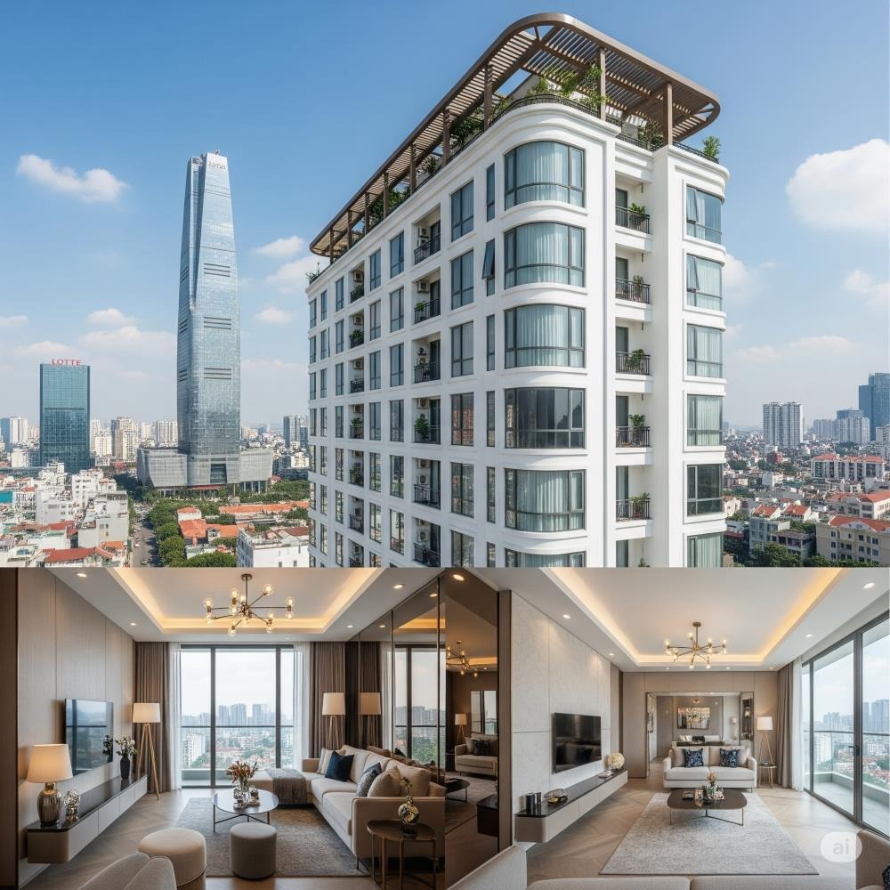 Bán Tòa Nhà Văn Phòng Phố Dịch Vọng Hậu, Diện Tích 165m2, 8 Tầng, Giá Tốt