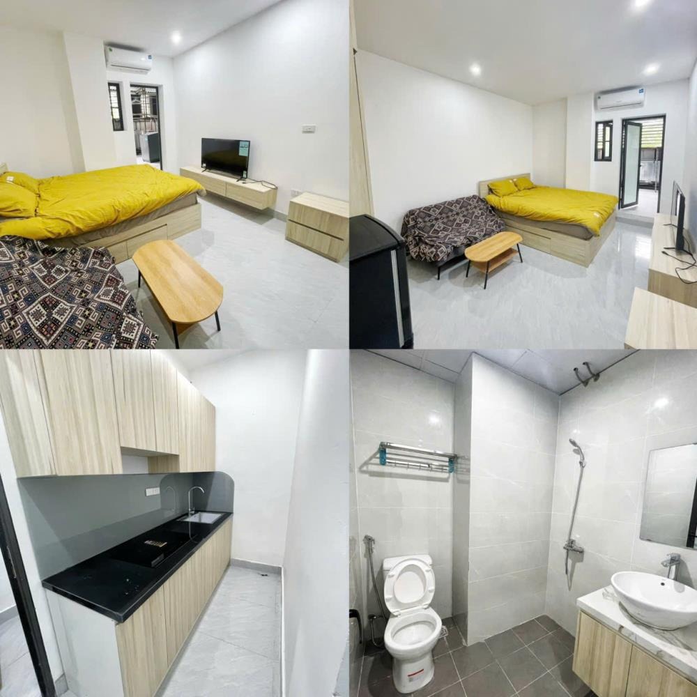 Cho Thuê Studio/Chung Cư Cầu Giấy - Full Nội Thất, Giá 7.5tr