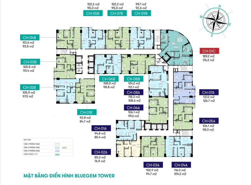 Tận hưởng cuộc sống tinh hoa tại BlueGem Tower - Vị trí đắc địa, tiện ích vượt trội