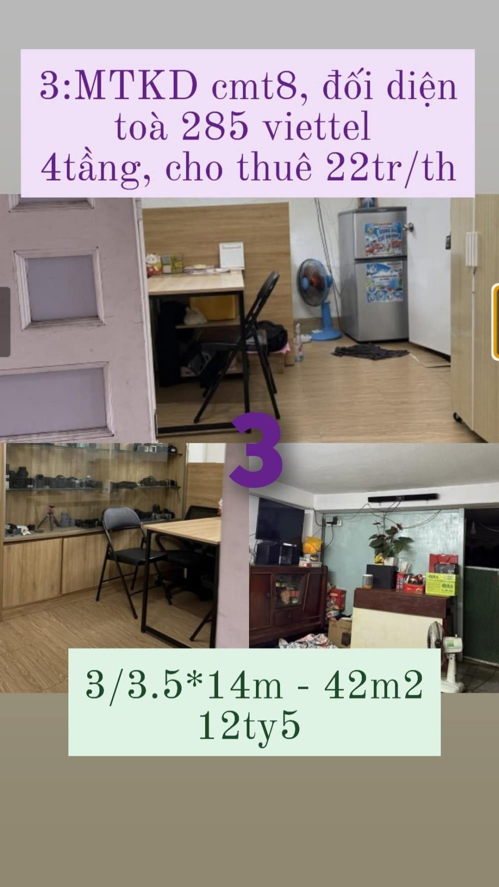 Mặt Tiền Kinh Doanh Đắc Địa Quận 3 - Giá Thực Tế