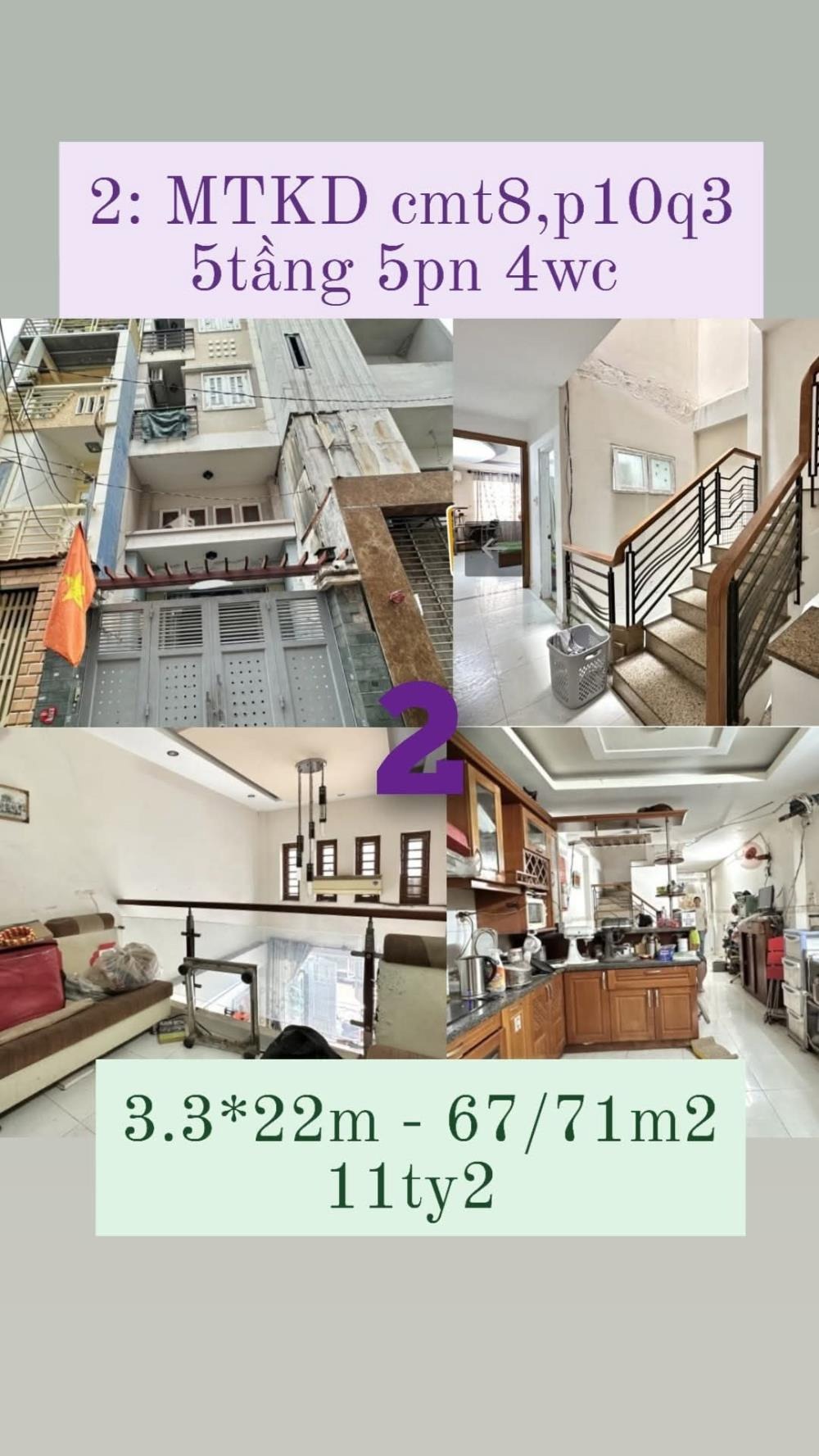 Mặt Tiền Kinh Doanh Đắc Địa Quận 3 - Giá Thực Tế