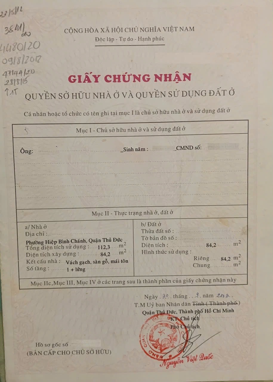 Giá chỉ 5.6 tỷ - Nhà Thủ Đức, Hẻm Xe Hơi, Đầu Tư Tốt