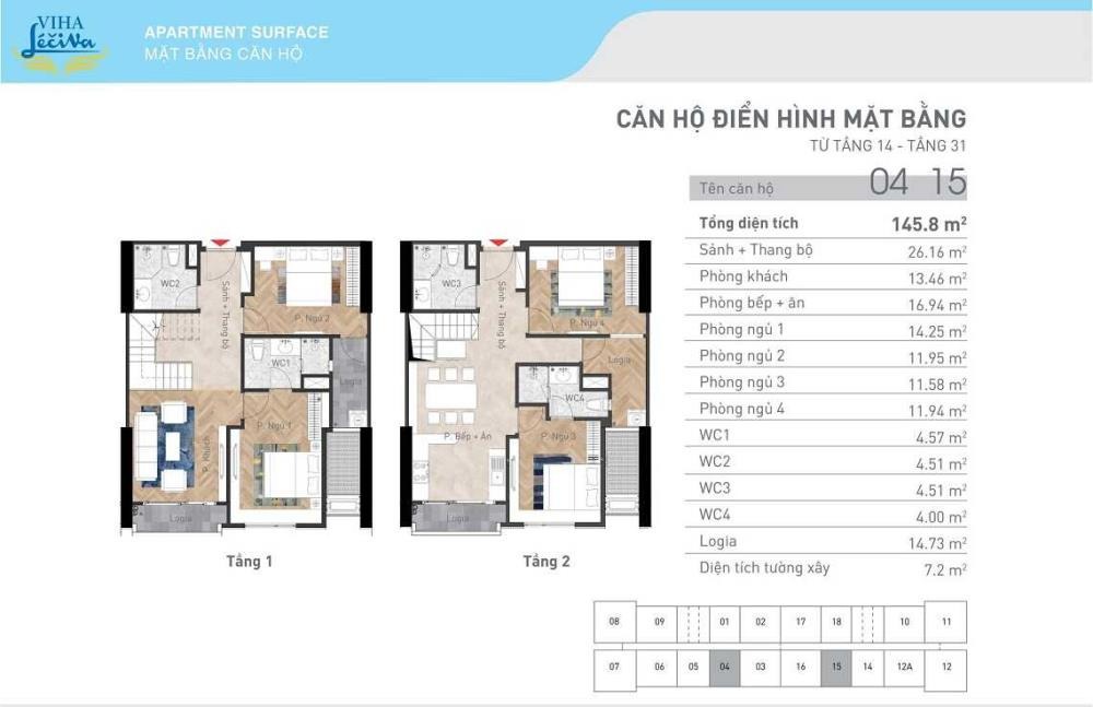 Bán Căn Hộ Duplex Thanh Xuân 144m2 - Ưu Đãi & Quà Tặng Hấp Dẫn