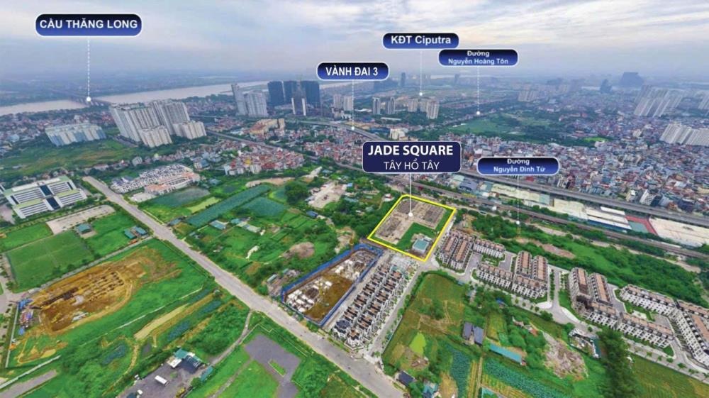 Mở Bán Căn Hộ Jade Square Cổ Nhuế: Giá Từ 95tr/m2 - Chiết Khấu 6% - Hỗ Trợ Vay 0%