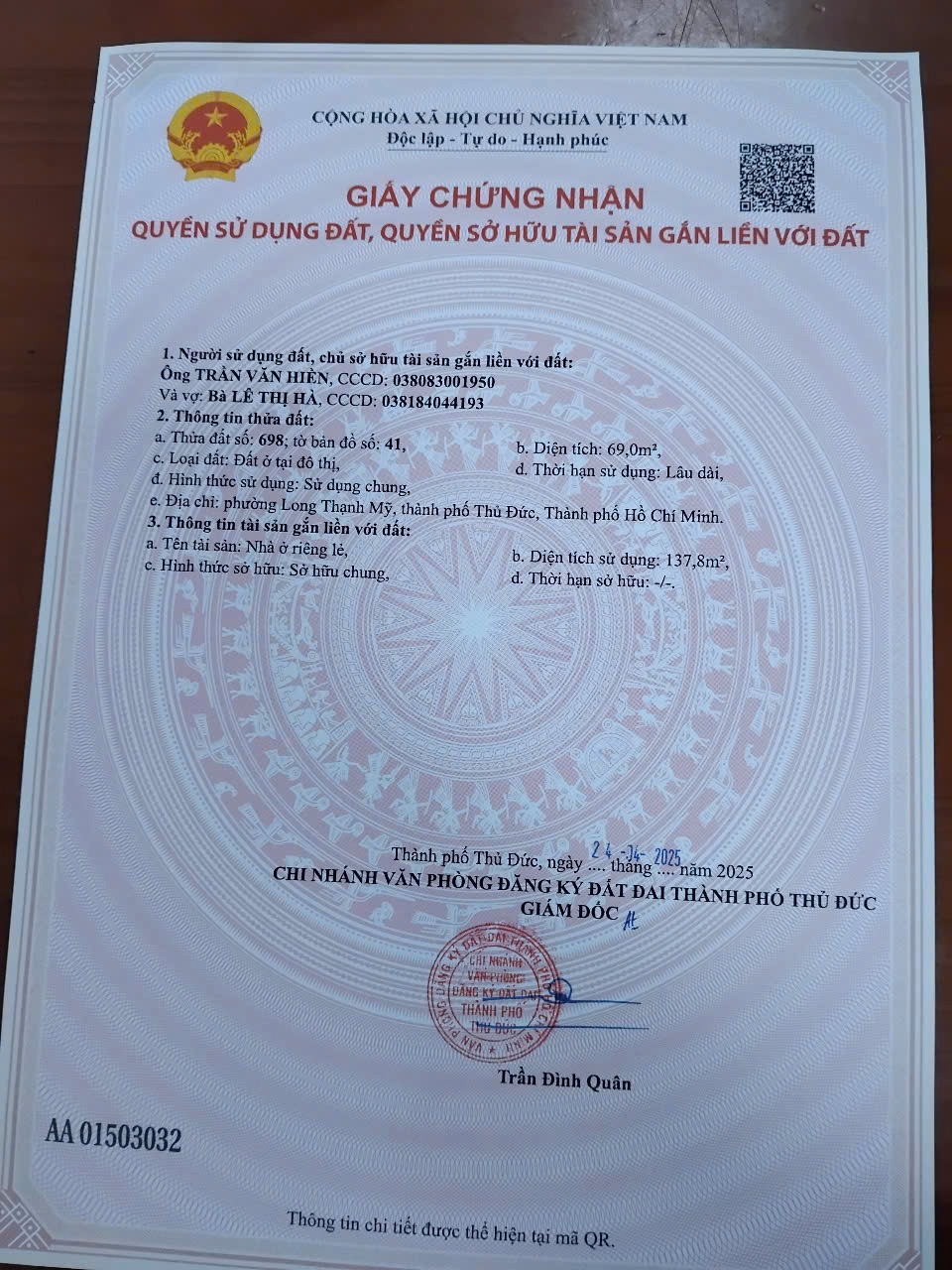 Nhà 1 Trệt 2 Lầu, Hẻm Xe Hơi, Lê Văn Việt, Quận 9 - 5.4 Tỷ