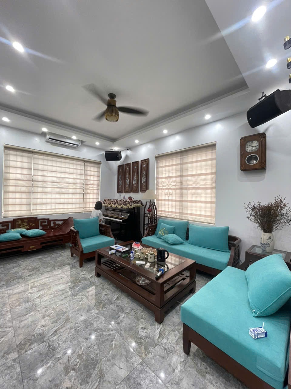 Bán Biệt Thự Song Lập Góc Lideco Hoài Đức: Hoàn Thiện, View Thoáng