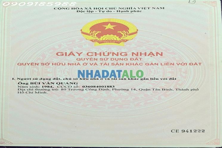 CC gởi: BÁN ĐẤT Full 100%TC – SHR – Vinhome THỦ ĐỨC
