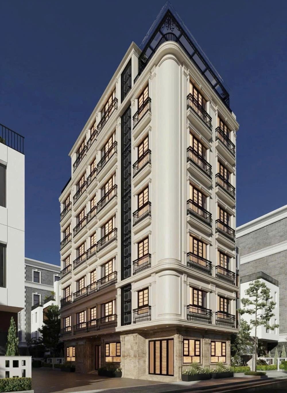 Bán Gấp Tòa Nhà Pháo Đài Láng 50m2 Ngõ Thông - Full Đồ - Giá Tốt