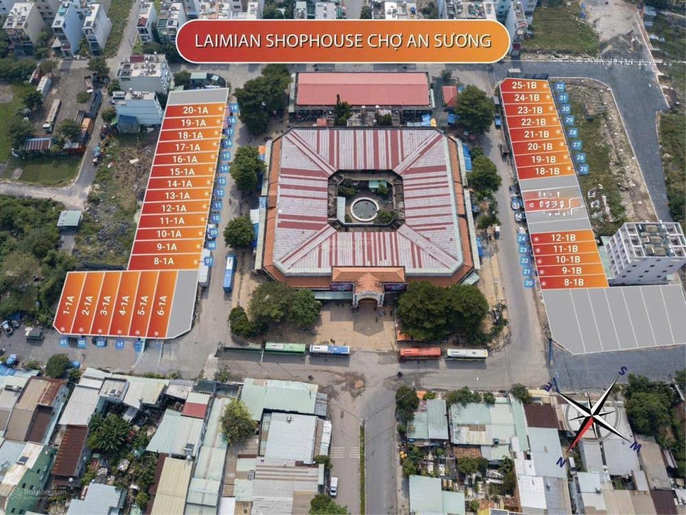 Bán ShopHouse An Sương, Quận 12: Giá Tốt, Sổ Hồng Riêng, Vay Ngân Hàng