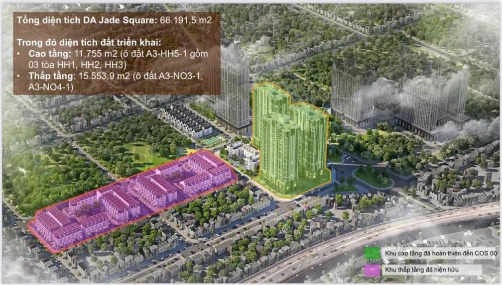 Căn Hộ Jade Square - Vị Trí Vàng Tây Hồ Tây - Giá Từ 100Tr/m²