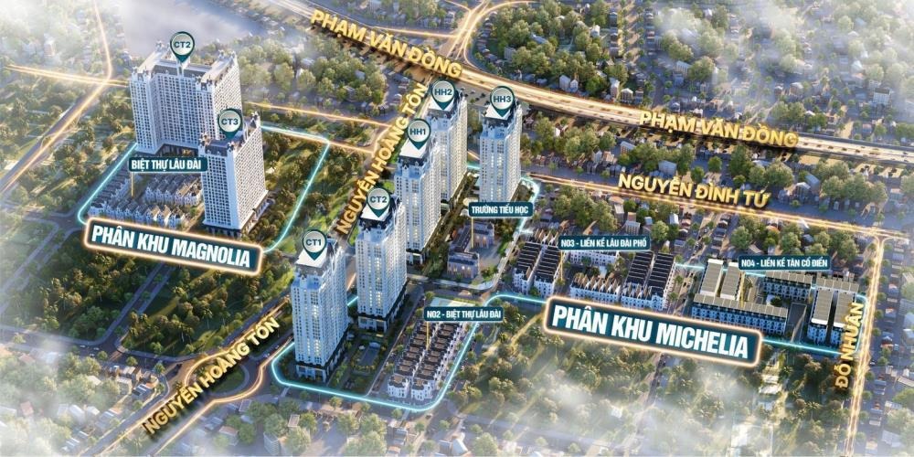 Căn Hộ Jade Square - Vị Trí Vàng Tây Hồ Tây - Giá Từ 100Tr/m²
