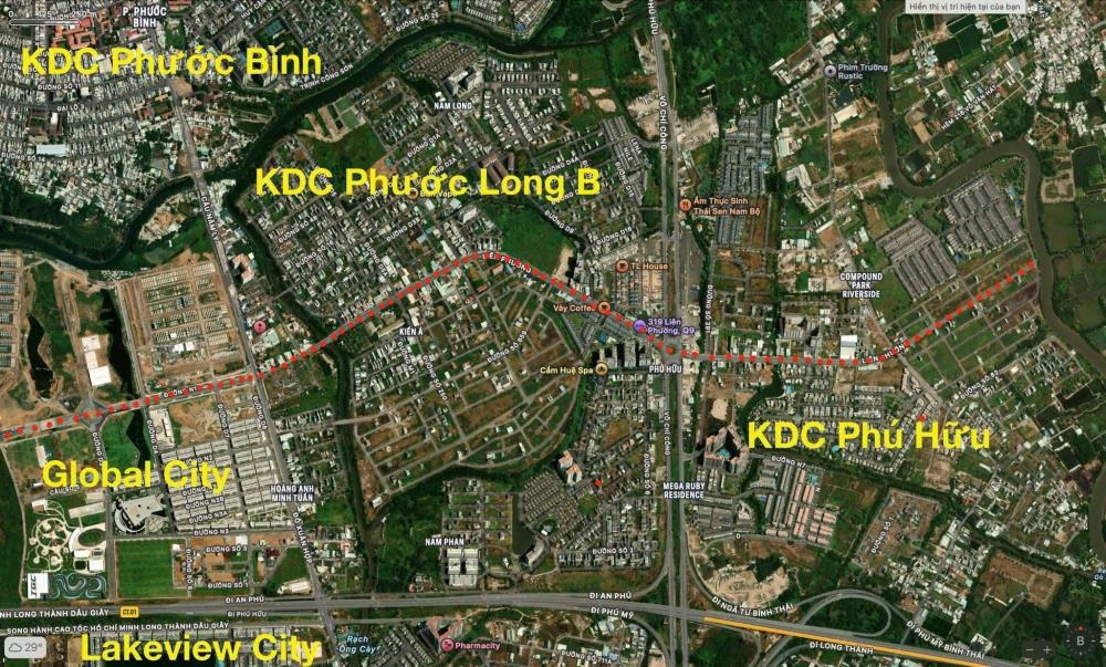 Bán Đất KDC Nam Long - Vị Trí Đắc Lợi Cạnh The Global City
